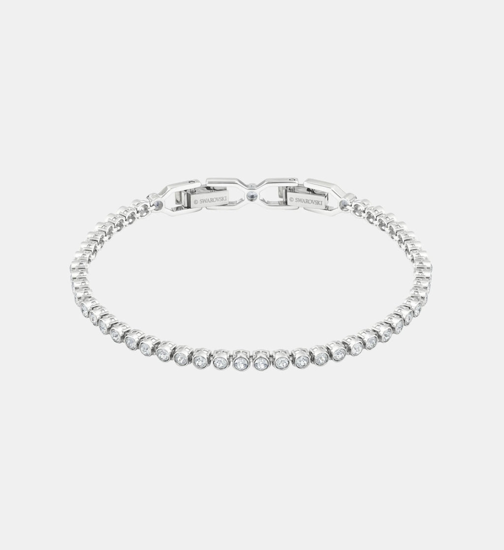 Bracelet tennis Imber Emily, Swarovski, métal rhodié