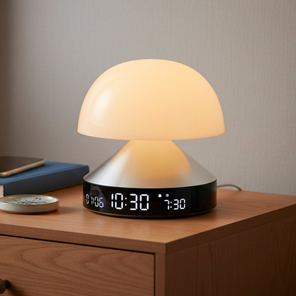 Lampe réveil Mina Sunrise — simulateur d'aube, Lexon