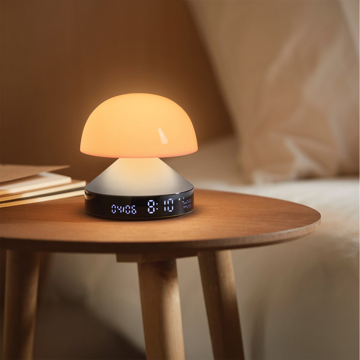 Lampe réveil Mina Sunrise — simulateur d'aube, Lexon