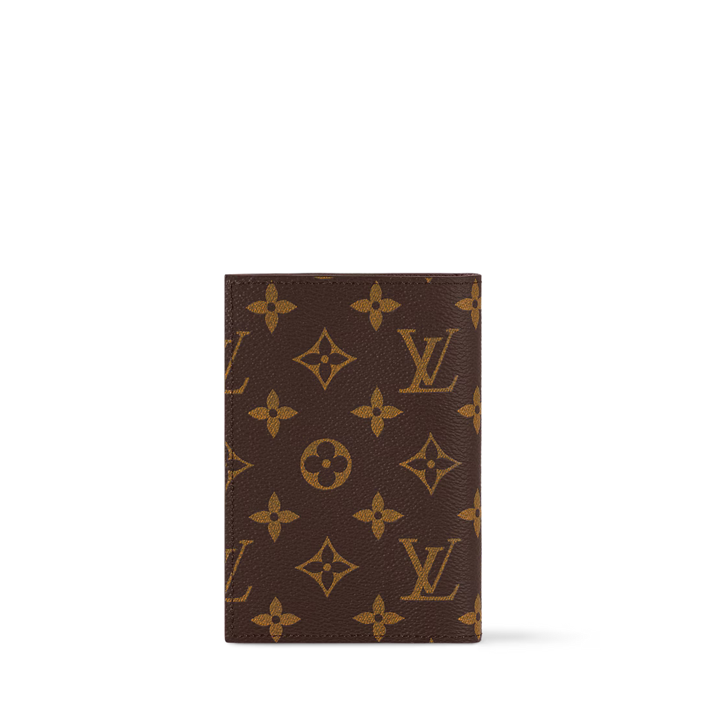 Couverture passeport Louis Vuitton, toile Monogram