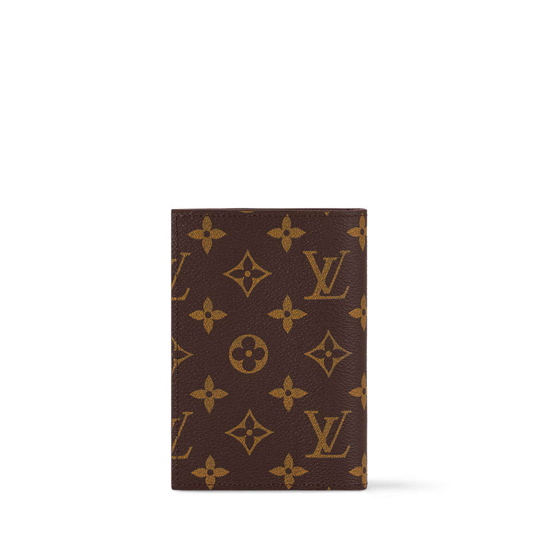 Couverture passeport Louis Vuitton, toile Monogram