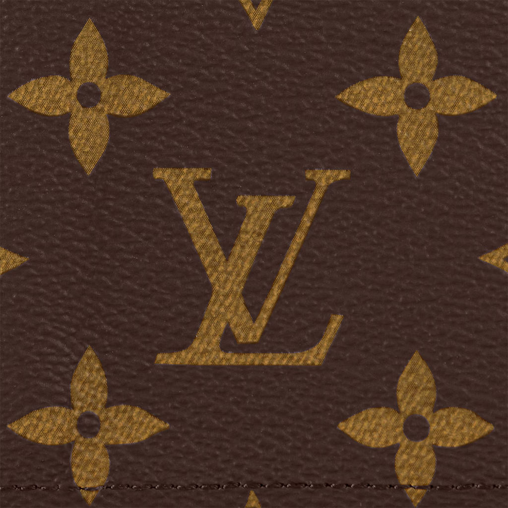 Couverture passeport Louis Vuitton, toile Monogram