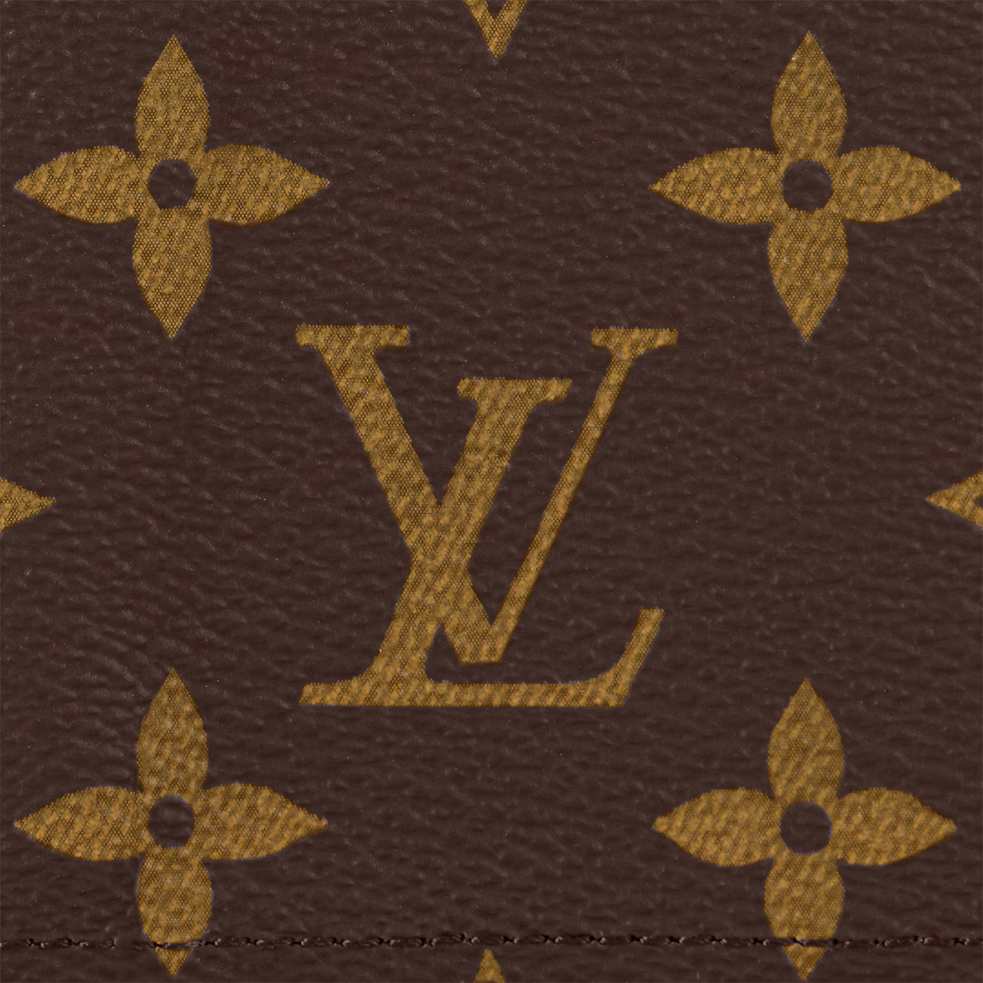 Couverture passeport Louis Vuitton, toile Monogram