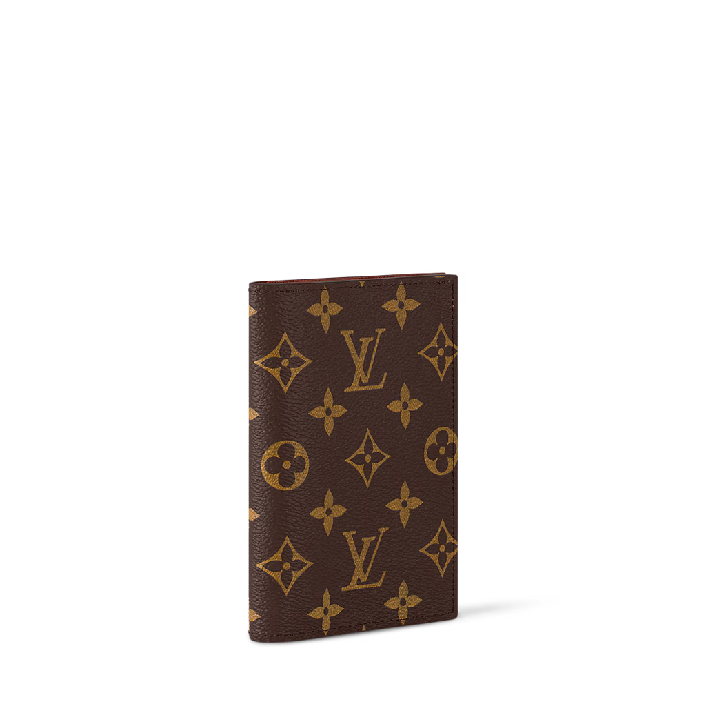 Couverture passeport Louis Vuitton, toile Monogram