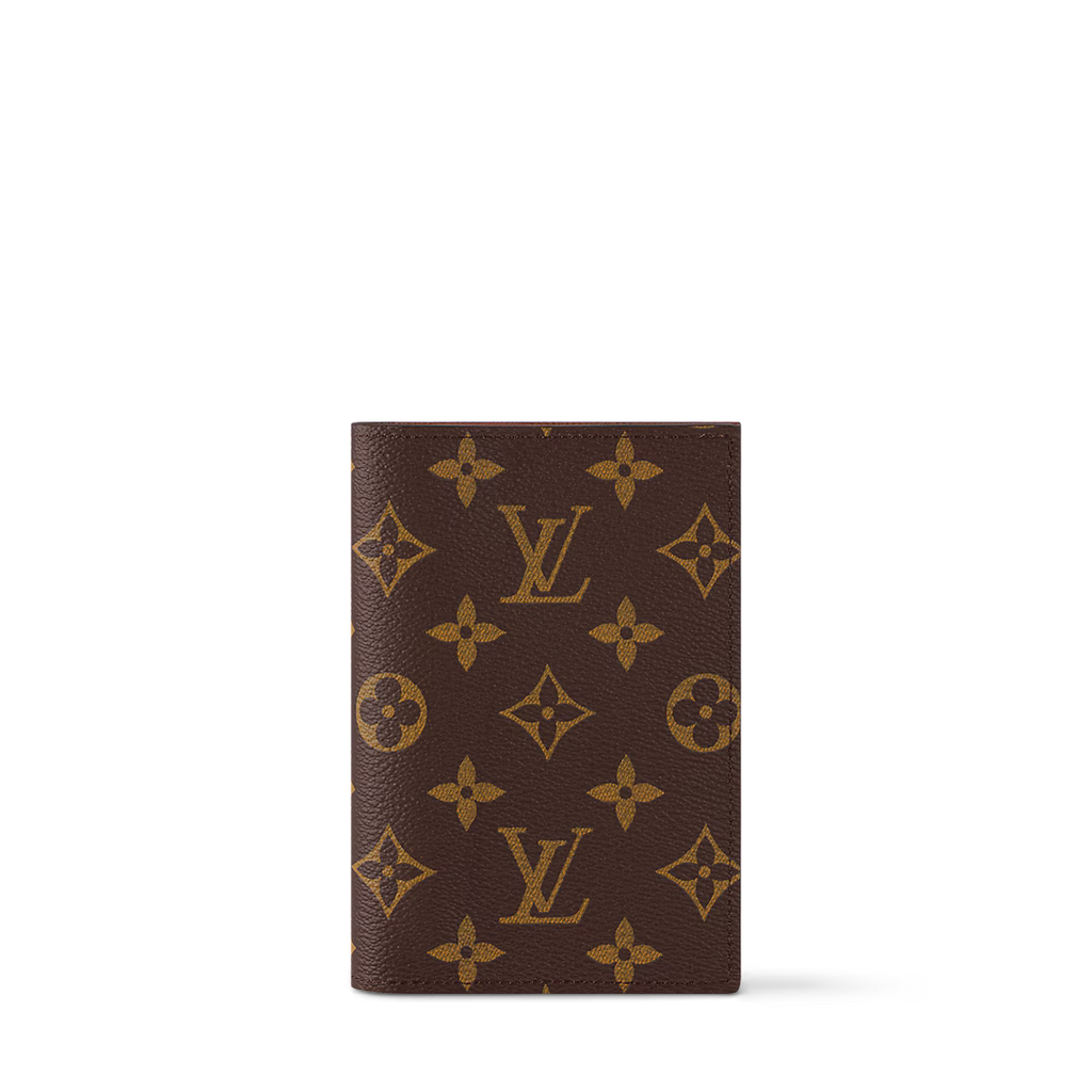 Couverture passeport Louis Vuitton, toile Monogram