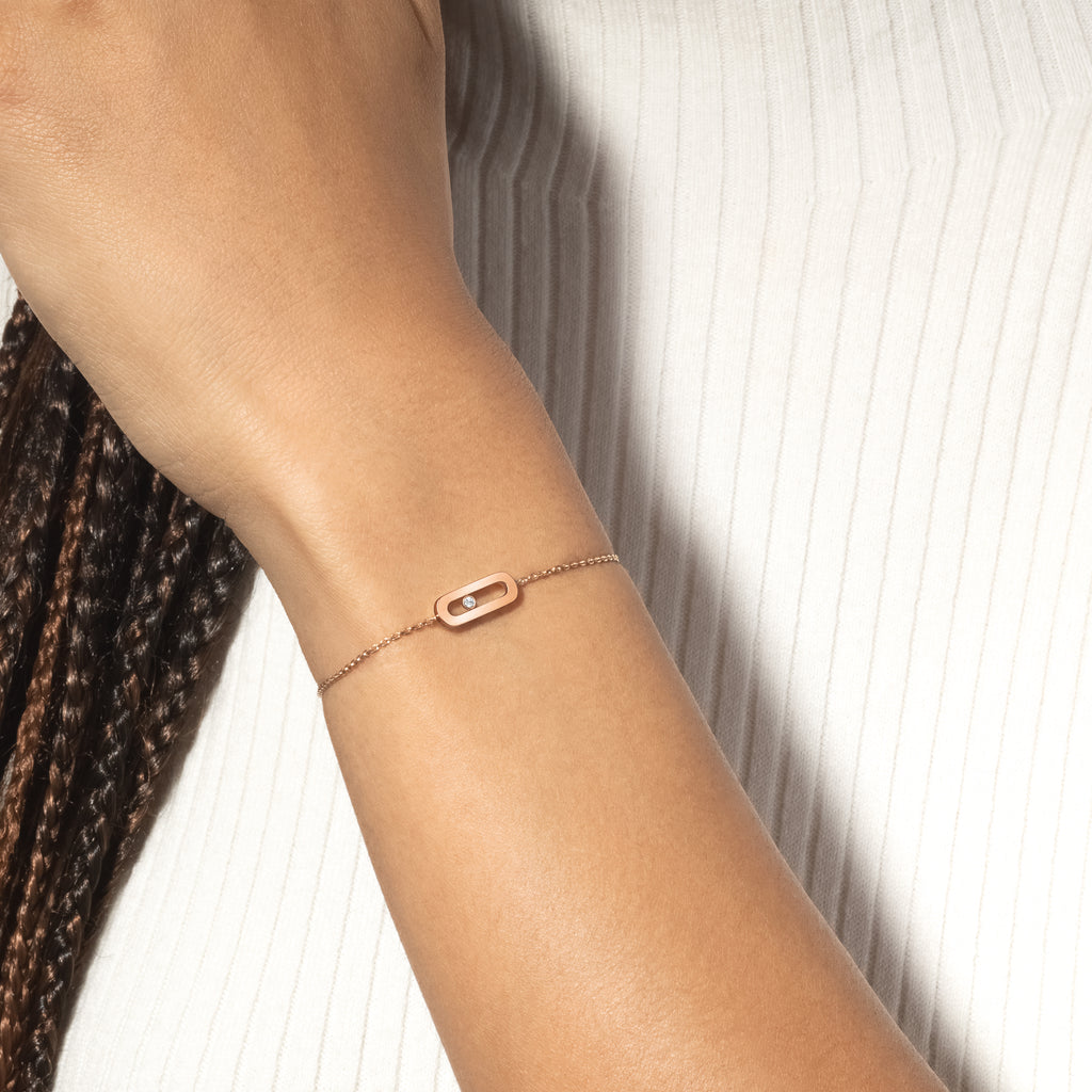 Bracelet Move Uno, or rose — Messika