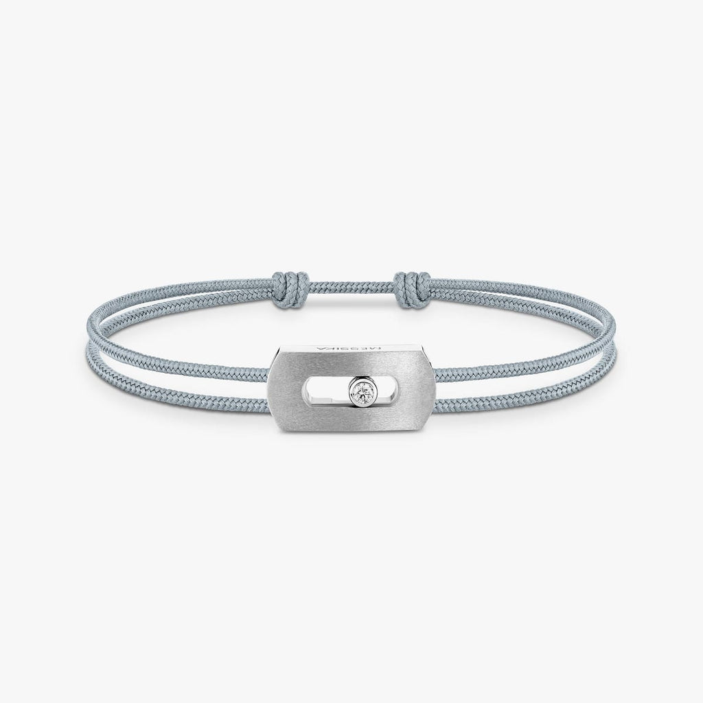 Messika, bracelet cordon gris Move Titanium
