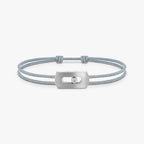 Messika, bracelet cordon gris Move Titanium