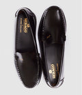 Mocassins Frank noirs, Sebago x Jeanne Vouland