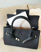 Sac Bellecour 617 Lolo — cuir grainé noir, Sabatier 1947