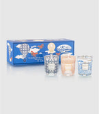 Lulli sur la Toile, trio de bougies de voyage mini